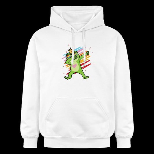 Hoodie Unisex „NO RACISM“ – Für Vielfalt. Gegen Ausgrenzung - Weiß