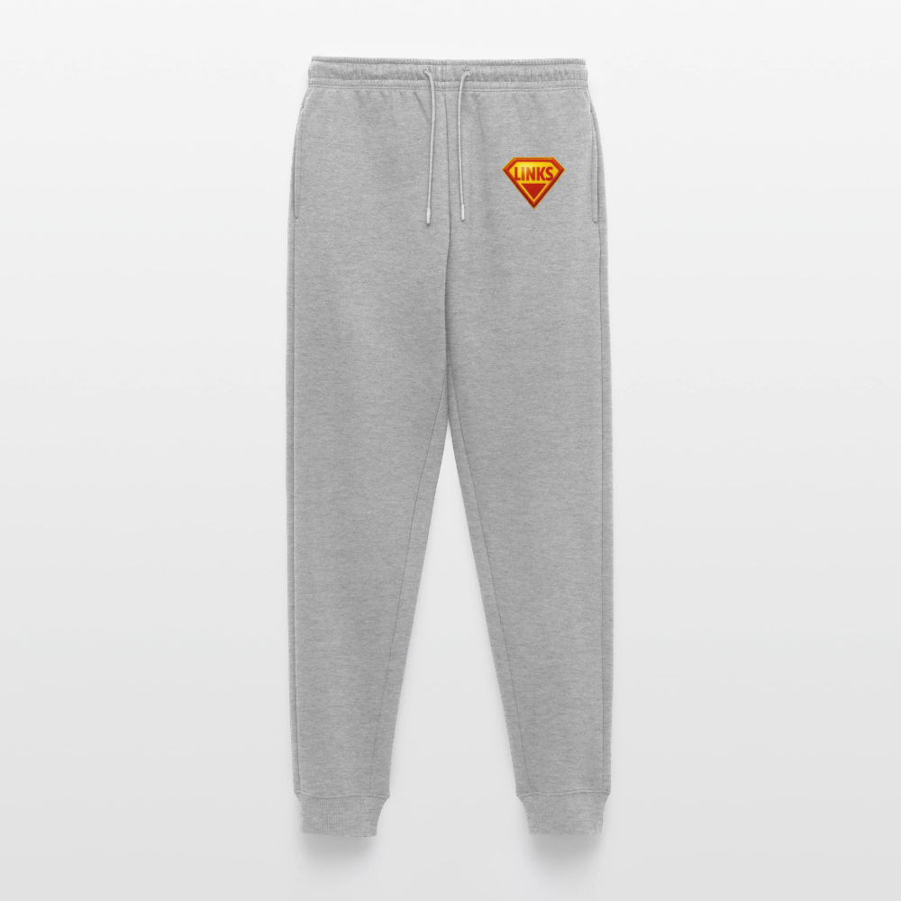 Männer Premium Bio Jogginghose - Grau meliert