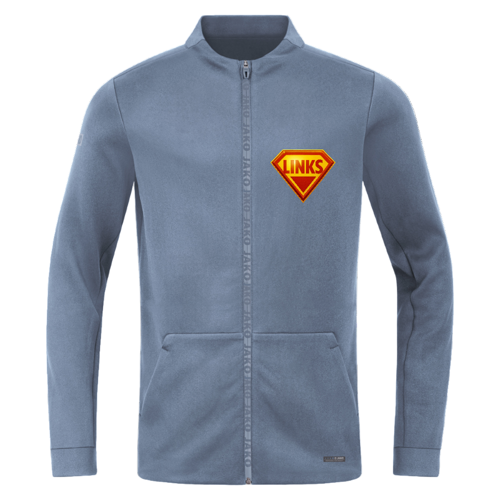 JAKO Jacke Pro Casual - Blaugrau