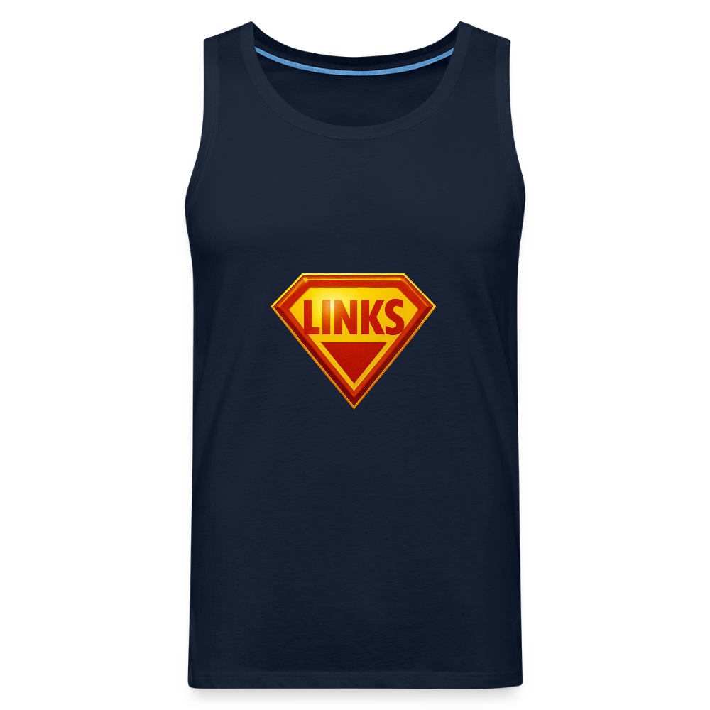 Männer Premium Tank Top - Navy