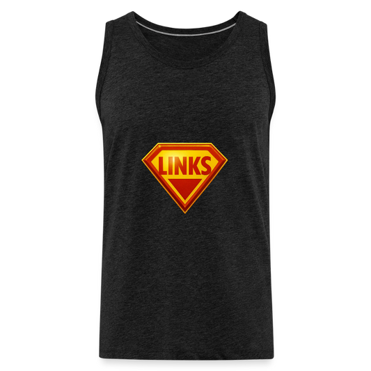 Männer Premium Tank Top - Anthrazit