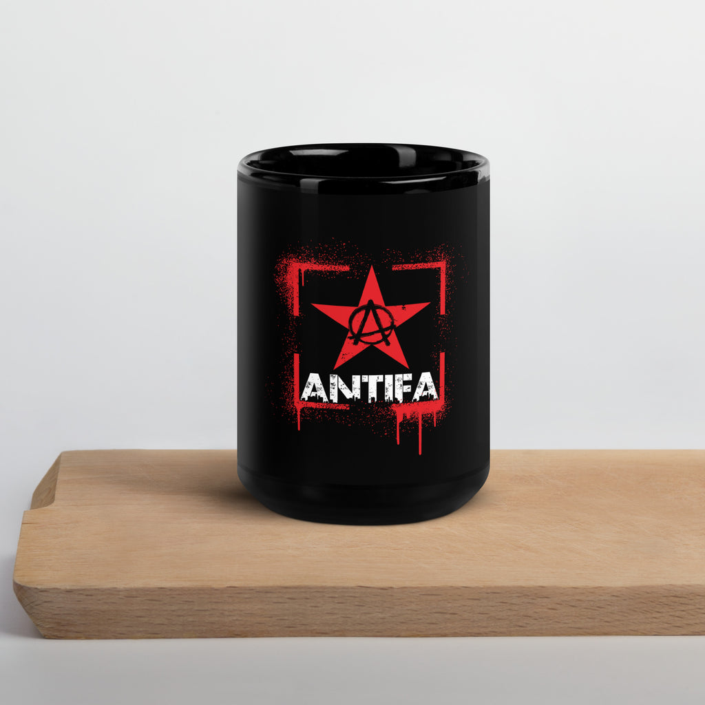 ANTIFA Tasse für Kaffee und Tee 11 oz 15 oz pflegeleicht spülmaschinenfest