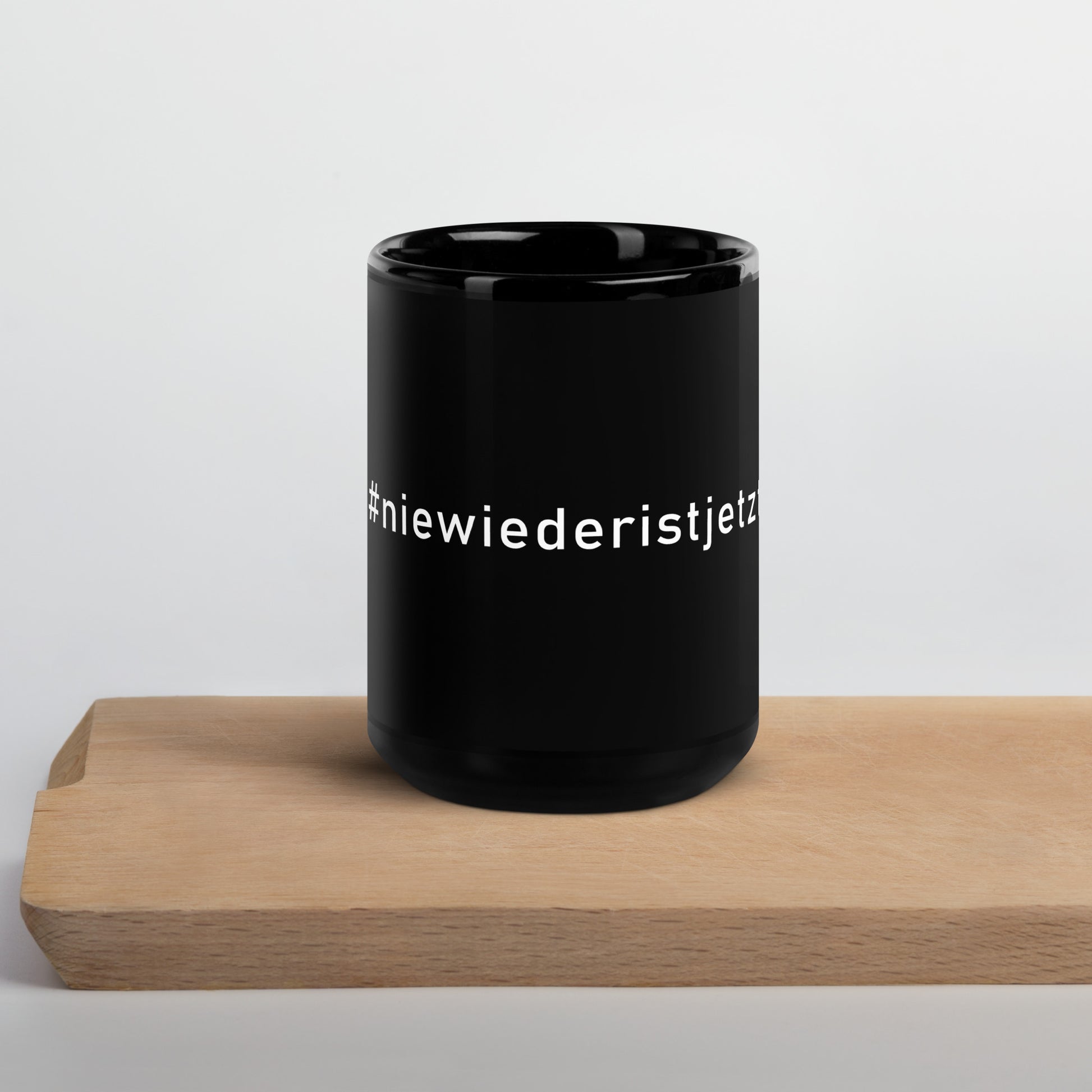 Produktfoto Größenvergleich 11 oz und 15 oz #NiewiederIstJetzt Tasse