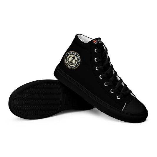 Herren Statement‑Footwear – Siamo tutti antifascisti (Fackel‑Design)