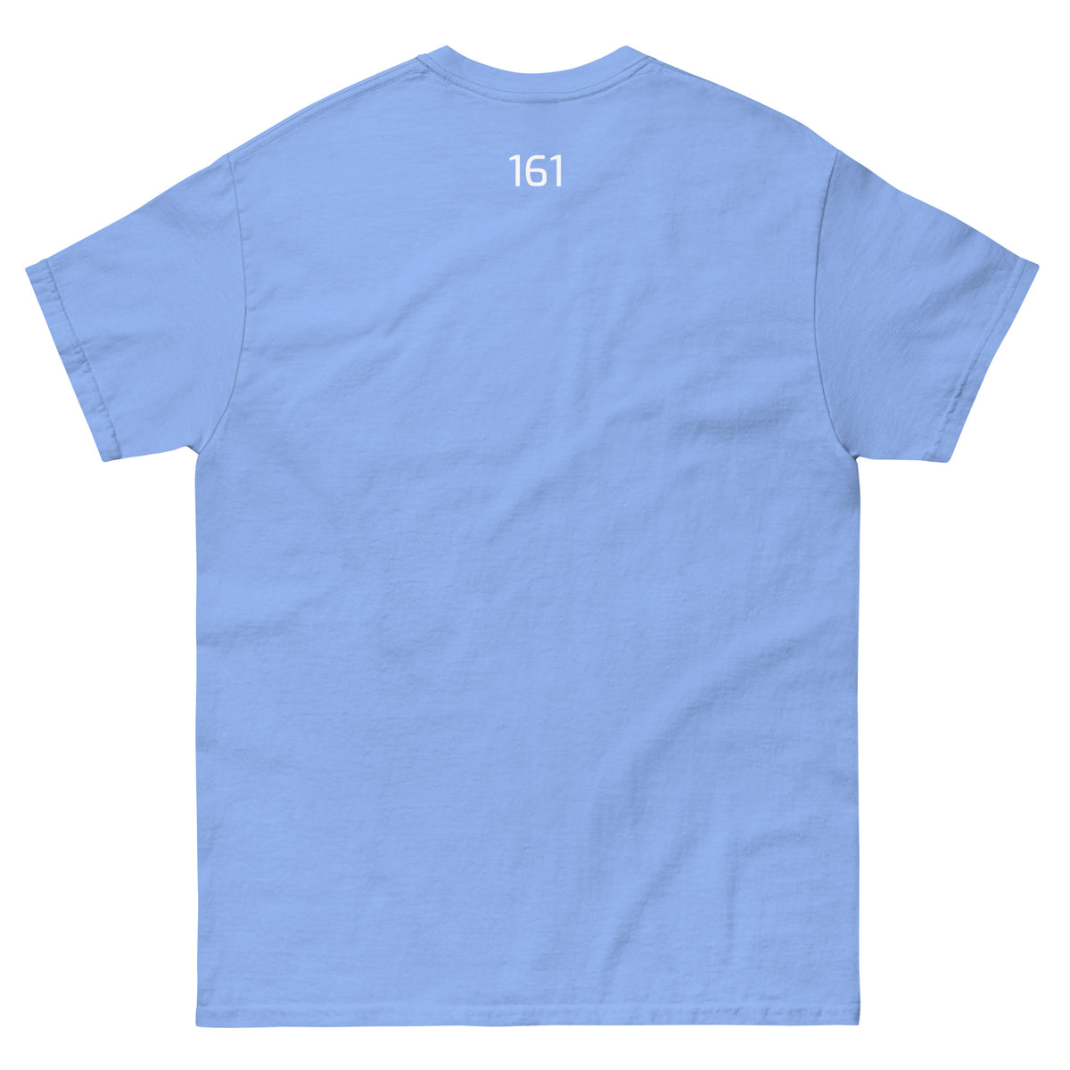 Unisex T‑Shirt Freiheit 161 in Carolina‑Blau – Statement Shirt mit Frontprint Freiheit