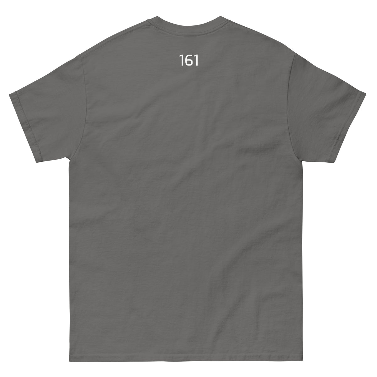 Helles Heather: Unisex T‑Shirt Freiheit 161 in Dunkles Heather – Statement Shirt mit Frontprint Freiheit

