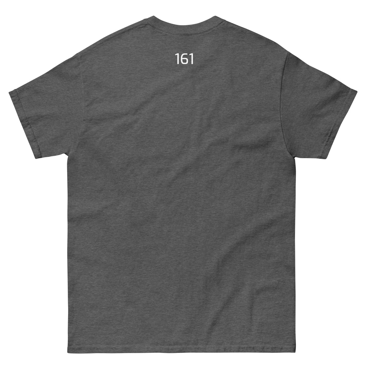 Dunkles Heather: Unisex T‑Shirt Freiheit 161 in Dunkles Heather – Statement Shirt mit Frontprint Freiheit

