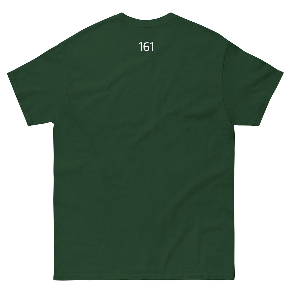 Waldgrün: Unisex T‑Shirt Freiheit 161 in Waldgrün – Statement Shirt mit Frontprint Freiheit

