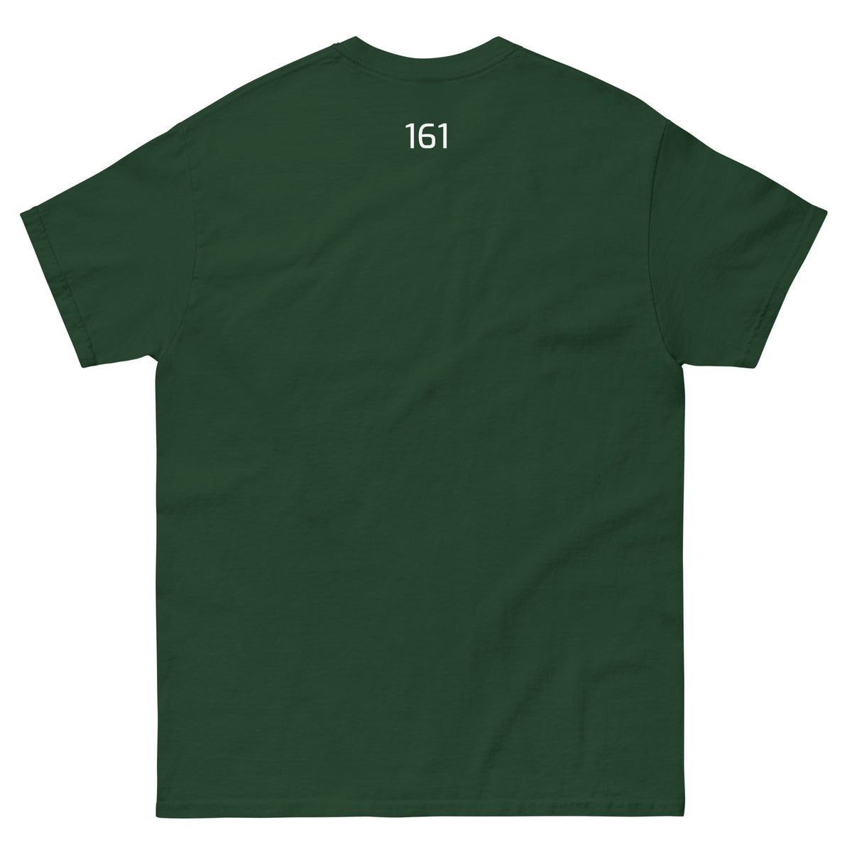 Waldgrün: Unisex T‑Shirt Freiheit 161 in Waldgrün – Statement Shirt mit Frontprint Freiheit

