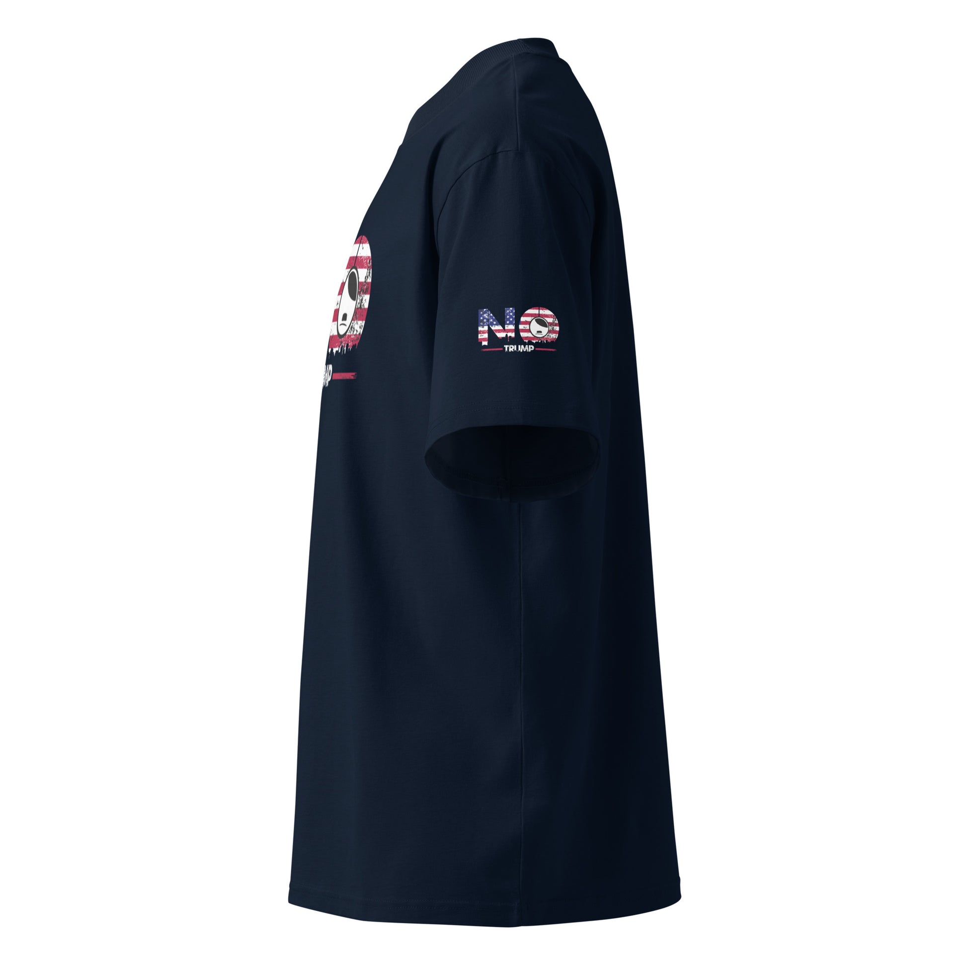 NO TRUMP T‑Shirt Seitenansicht, zeigt Saum und Passform.