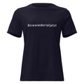 T-Shirt Damen gegen das Vergessen – „Nie wieder ist jetzt“ - Das kreative Statement