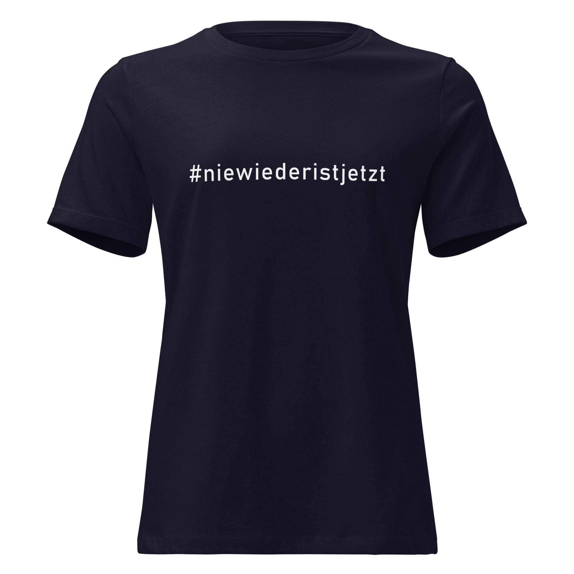 T-Shirt Damen gegen das Vergessen – „Nie wieder ist jetzt“ - Das kreative Statement