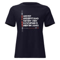 Navy T‑Shirt mit rotem „Wehrt Euch“ Schriftzug und schwarzem‑rotem Text „Leistet Widerstand … Brandmauer 2026“.